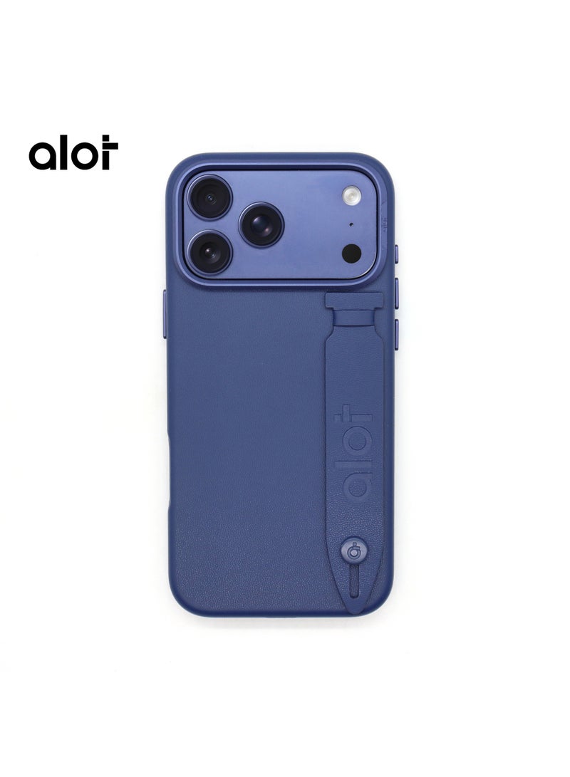 ALot Nobel 17 PRO MAX Magnetic MagSafe Case – Shockproof Protective Phone Cover with Wristband Strap, Raised Camera Protection, Wireless Charging Compatible, Slim Luxury Anti-Scratch Design - Image 1